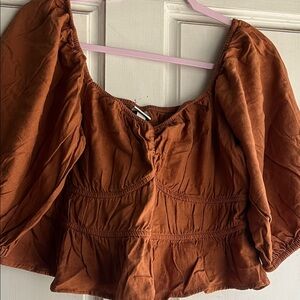 a new day Terracotta Women's Blouse